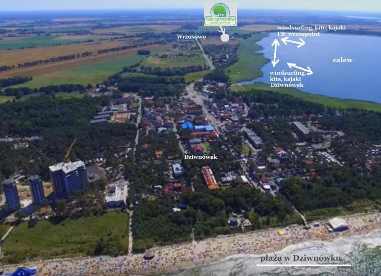 Domki Letniskowe Pod Orzechem Dziwnowek-Wrzosowo Wrzosowo  Exterior foto